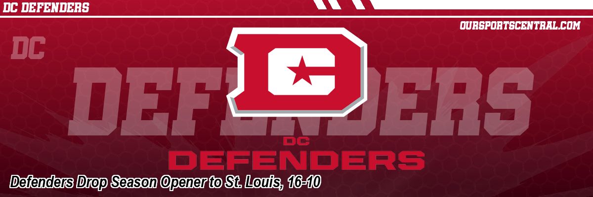 Defenders Drop Season Opener to St. Louis, 16-10