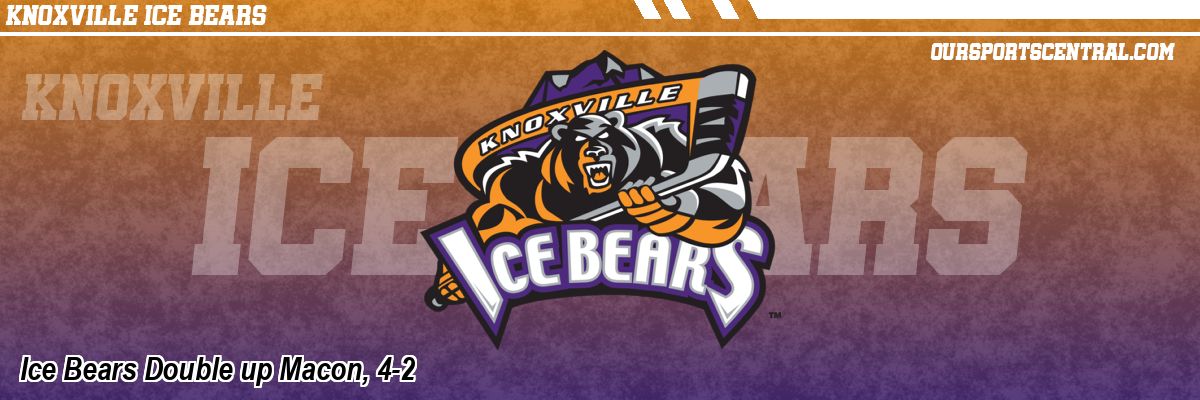 Ice Bears Double up Macon, 4-2