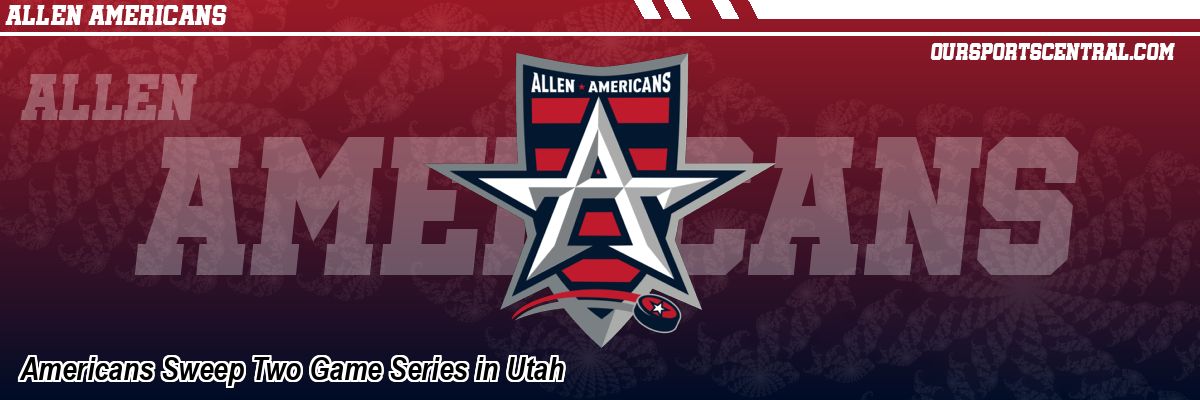 Americans Sweep Two Game Series in Utah