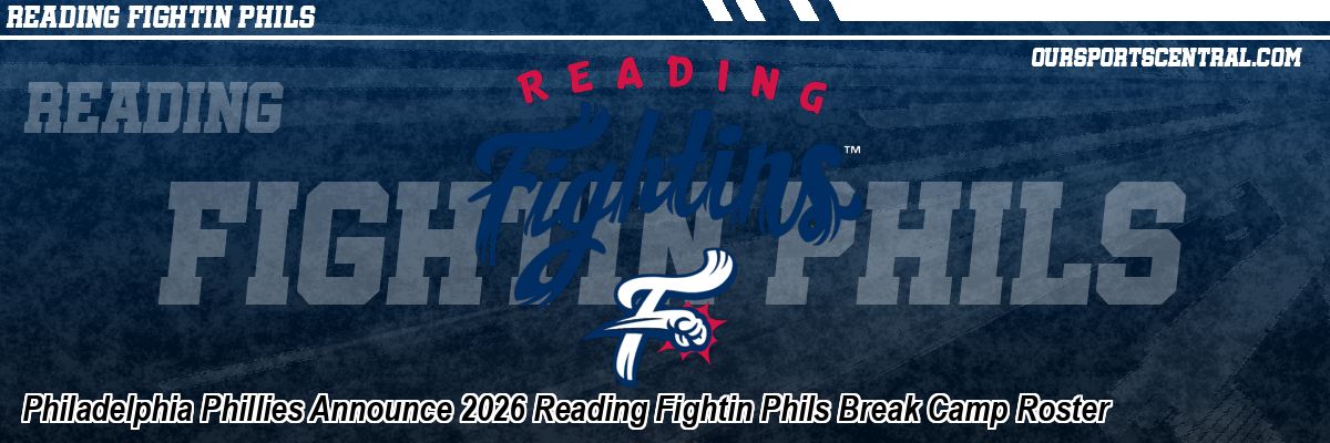 Philadelphia Phillies Announce 2026 Reading Fightin Phils Break Camp Roster
