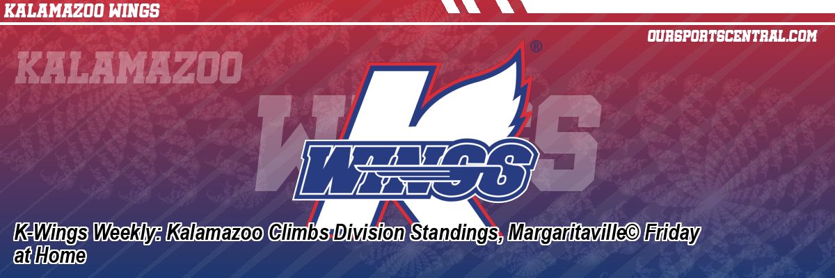 K-Wings Weekly: Kalamazoo Climbs Division Standings, Margaritaville© Friday at Home
