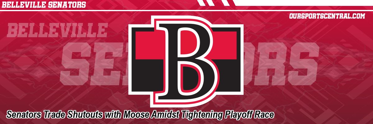 Senators Trade Shutouts with Moose Amidst Tightening Playoff Race