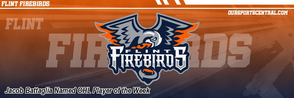 Jacob Battaglia Named OHL Player of the Week