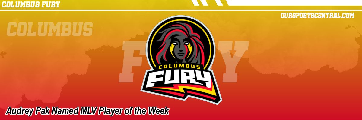 Audrey Pak Named MLV Player of the Week