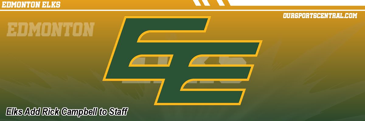 Elks Add Rick Campbell to Staff