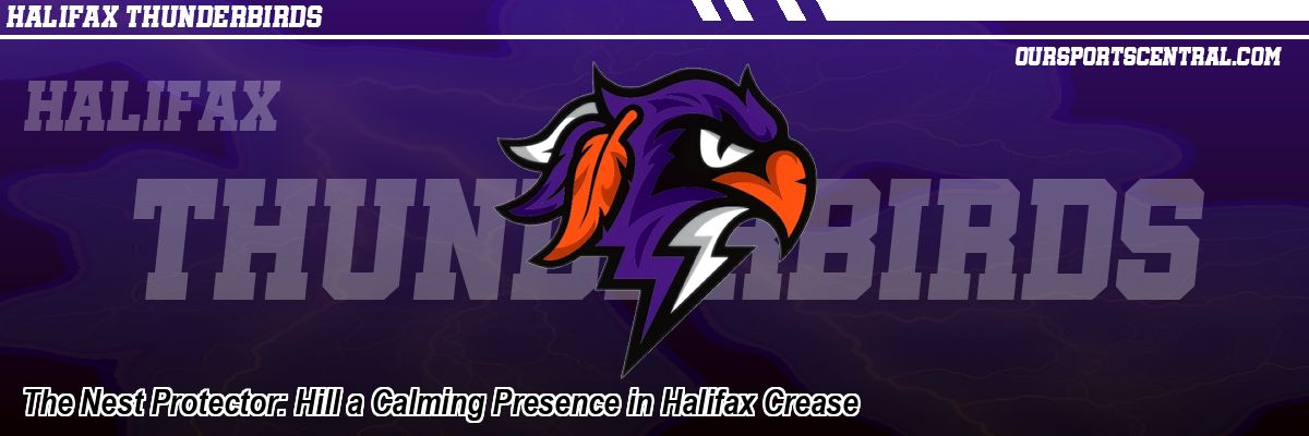 The Nest Protector: Hill a Calming Presence in Halifax Crease