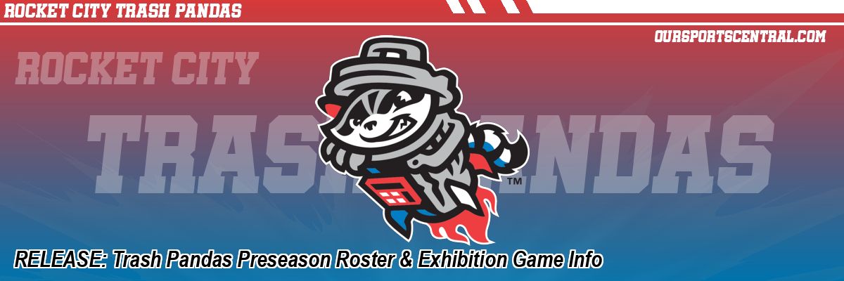 RELEASE: Trash Pandas Preseason Roster & Exhibition Game Info