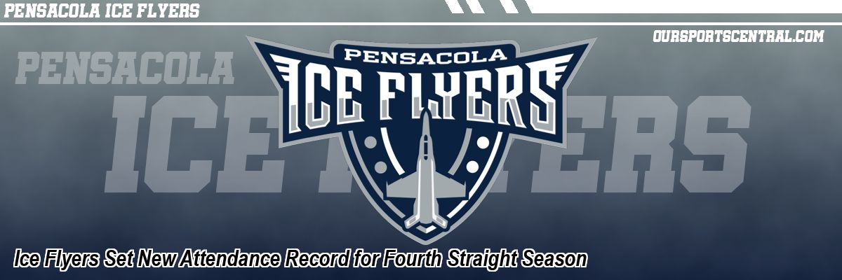 Ice Flyers Set New Attendance Record for Fourth Straight Season