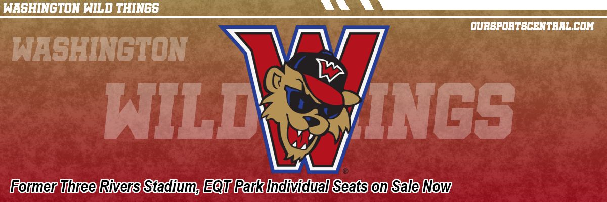 Former Three Rivers Stadium, EQT Park Individual Seats on Sale Now