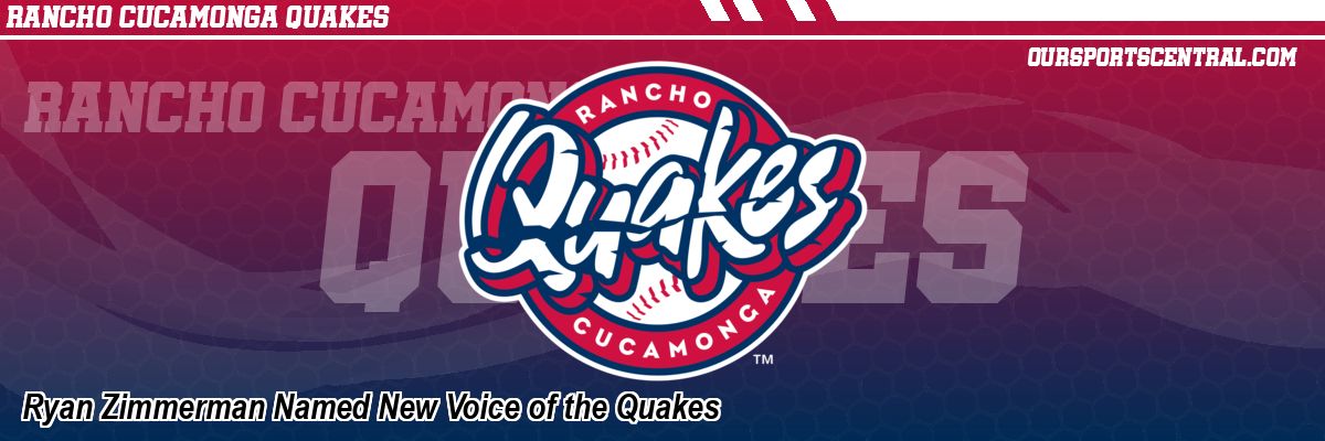 Ryan Zimmerman Named New Voice of the Quakes
