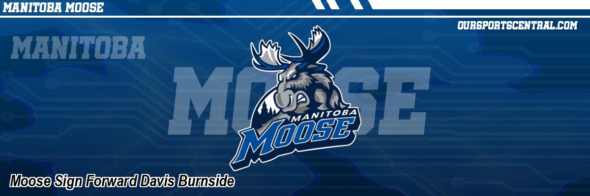 Moose Sign Forward Davis Burnside