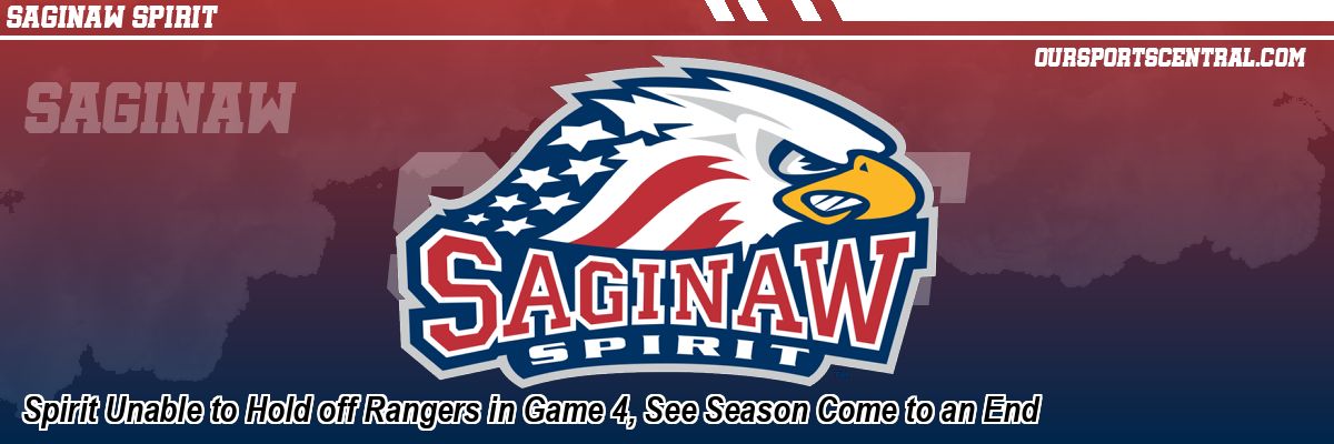 Spirit Unable to Hold off Rangers in Game 4, See Season Come to an End