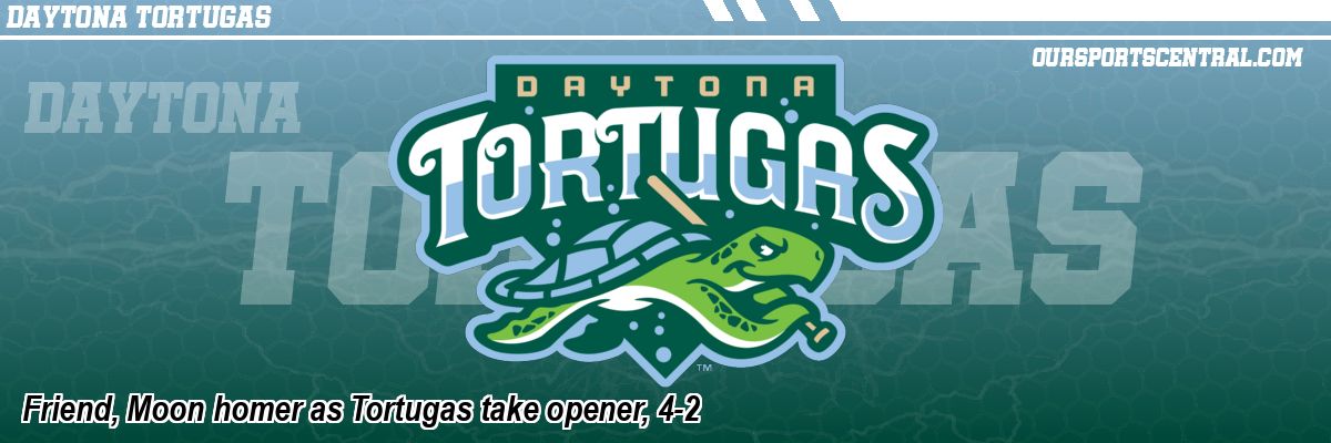Friend, Moon homer as Tortugas take opener, 4-2