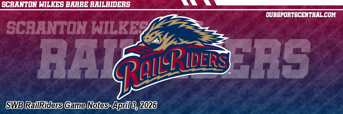 SWB RailRiders Game Notes- April 3, 2026