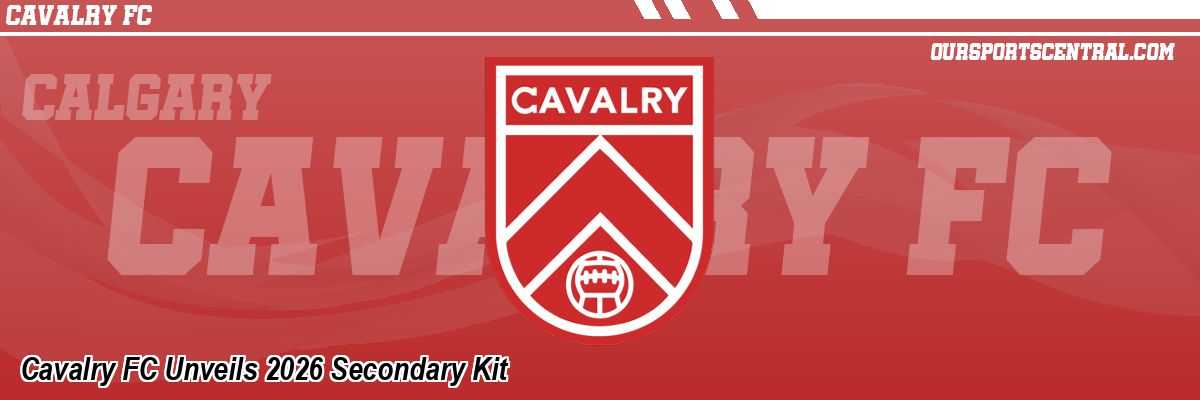 Cavalry FC Unveils 2026 Secondary Kit