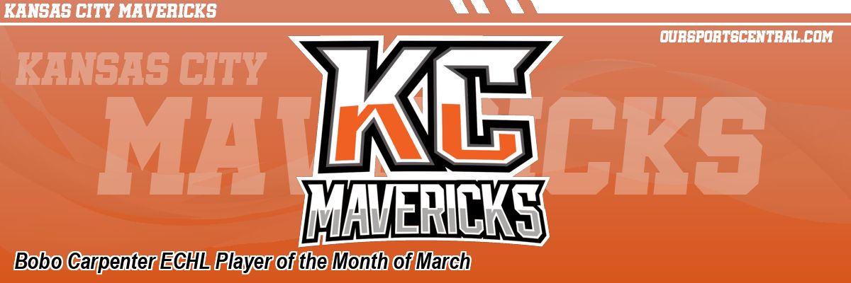 Bobo Carpenter ECHL Player of the Month of March