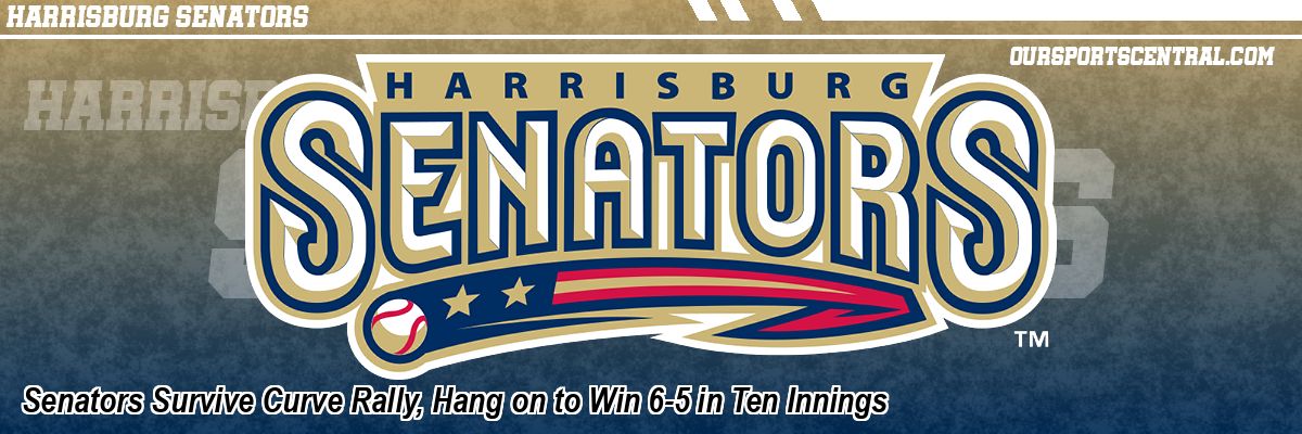 Senators Survive Curve Rally, Hang on to Win 6-5 in Ten Innings