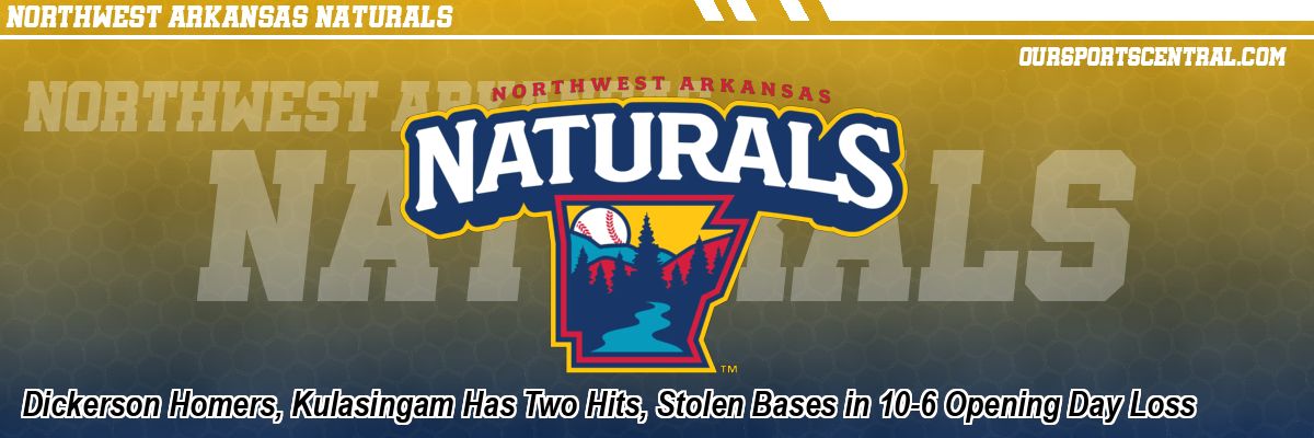 Dickerson Homers, Kulasingam Has Two Hits, Stolen Bases in 10-6 Opening Day Loss