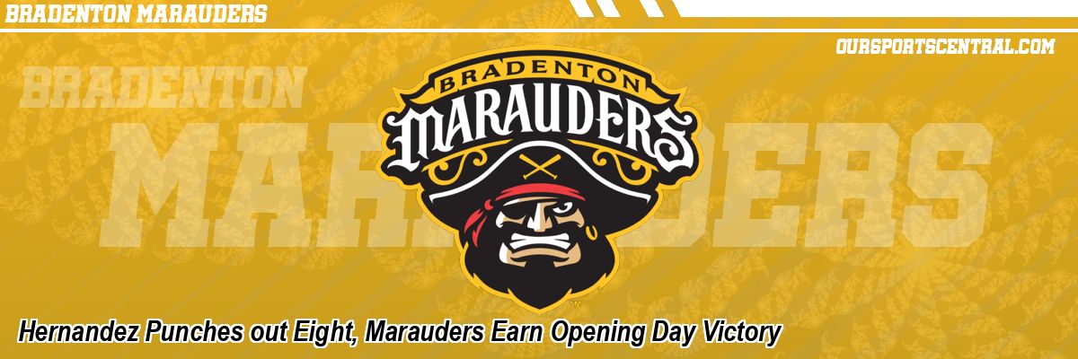 Hernandez Punches out Eight, Marauders Earn Opening Day Victory