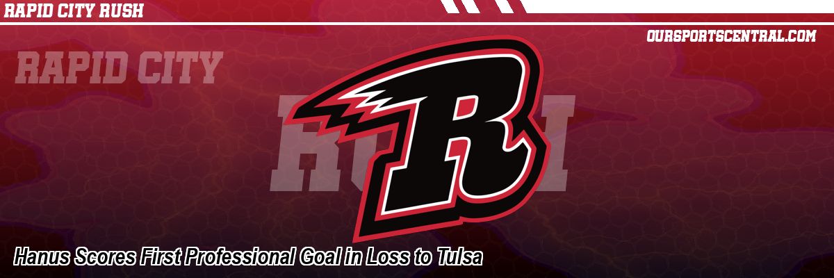 Hanus Scores First Professional Goal in Loss to Tulsa