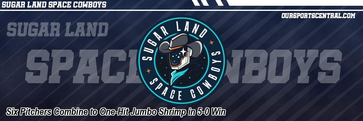 Six Pitchers Combine to One-Hit Jumbo Shrimp in 5-0 Win