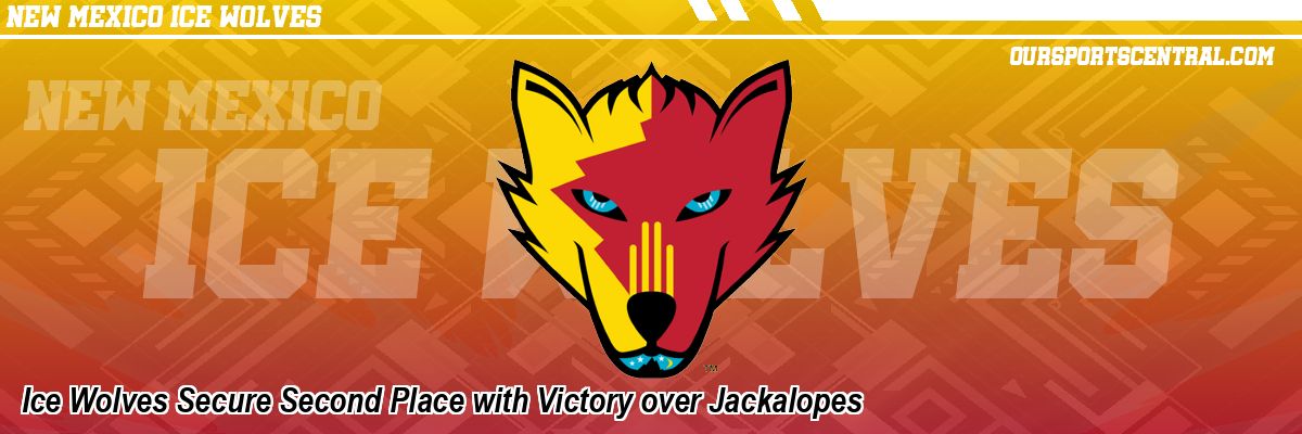 Ice Wolves Secure Second Place with Victory over Jackalopes