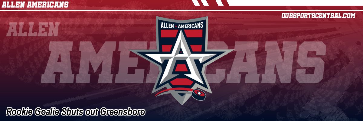 Rookie Goalie Shuts out Greensboro