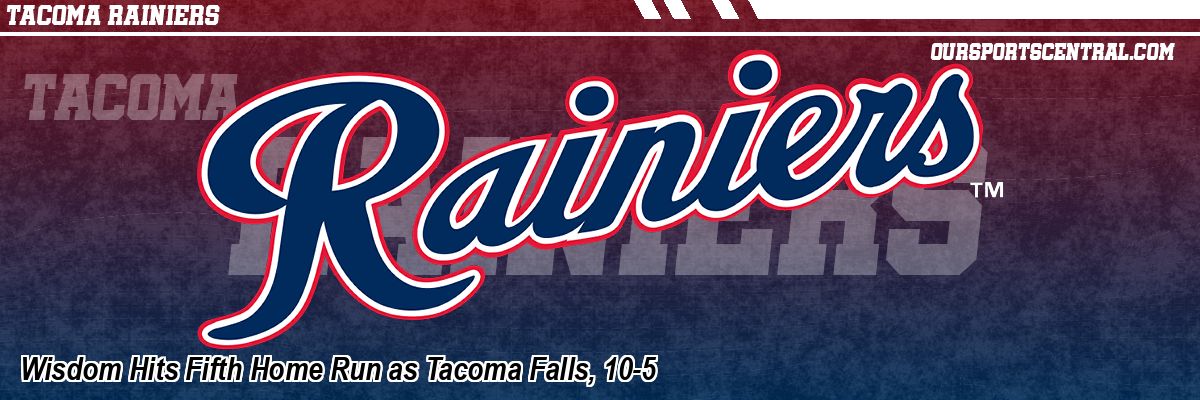 Wisdom Hits Fifth Home Run as Tacoma Falls, 10-5