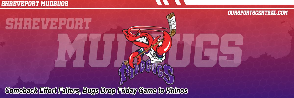 Comeback Effort Falters, Bugs Drop Friday Game to Rhinos
