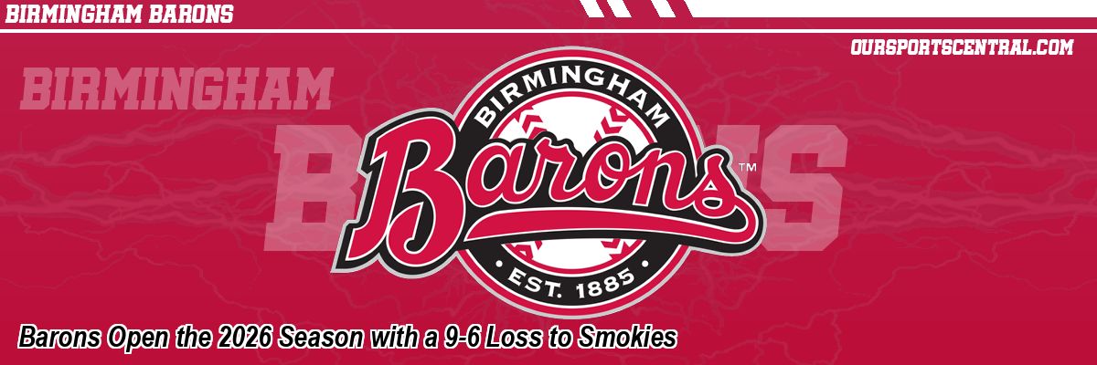 Barons Open the 2026 Season with a 9-6 Loss to Smokies