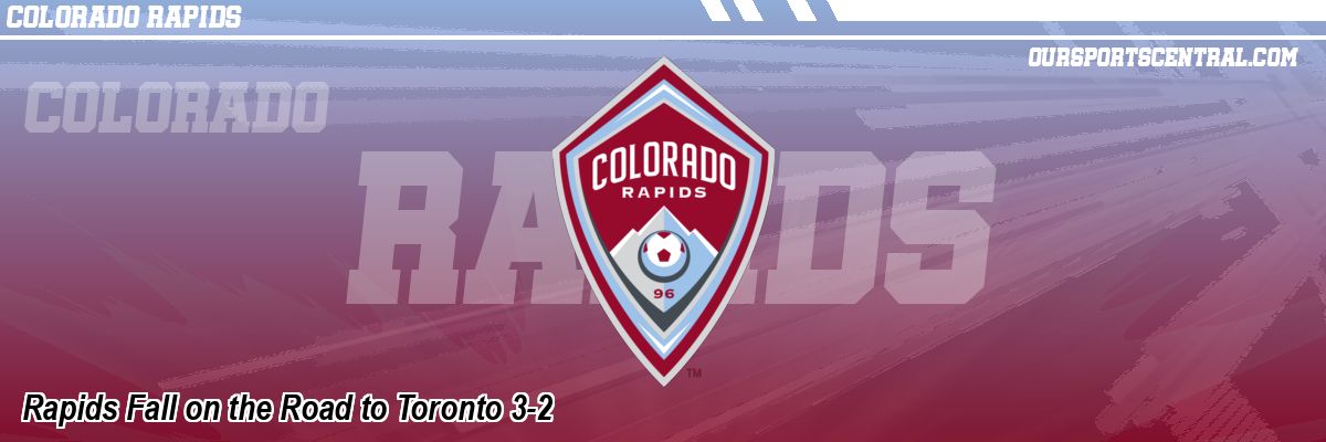 Rapids Fall on the Road to Toronto 3-2