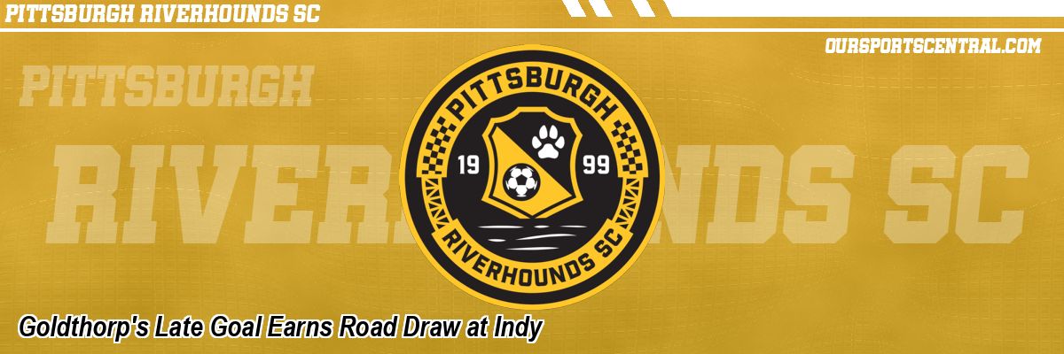 Goldthorp's Late Goal Earns Road Draw at Indy