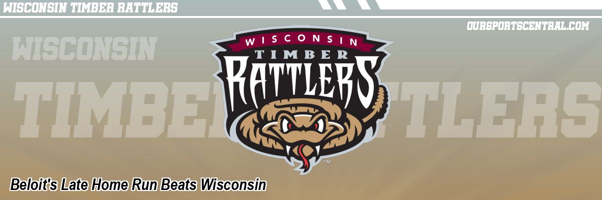 Beloit's Late Home Run Beats Wisconsin