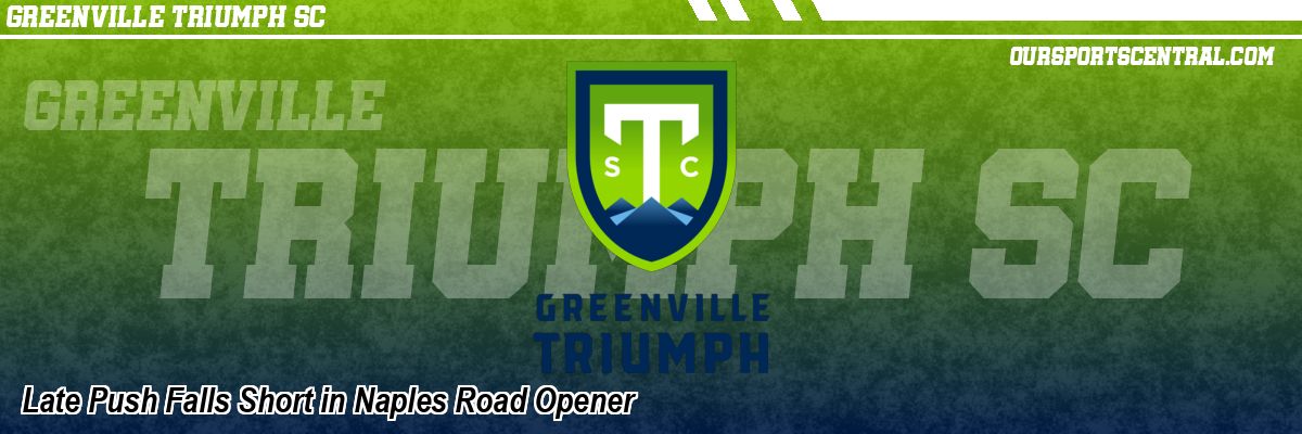 Late Push Falls Short in Naples Road Opener