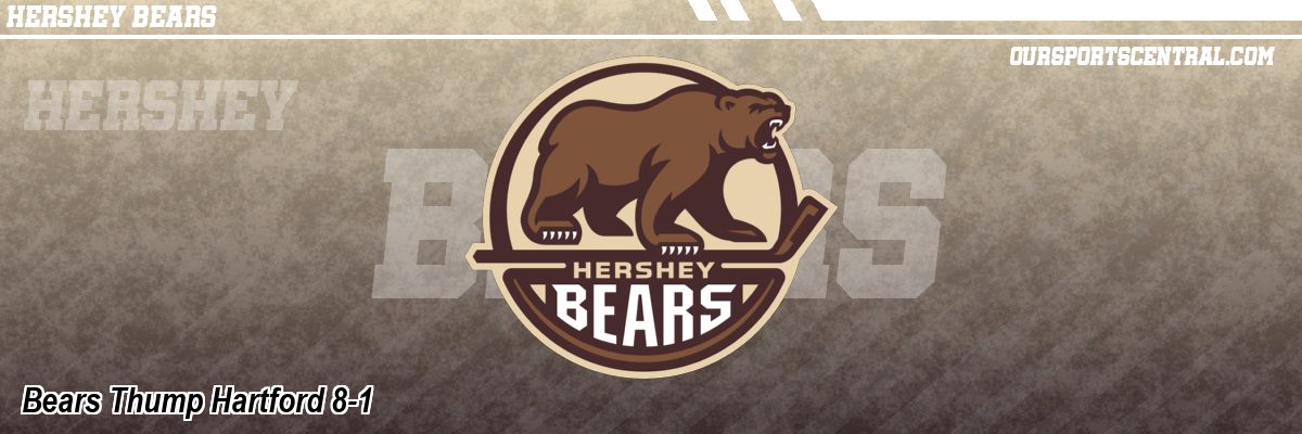 Bears Thump Hartford 8-1