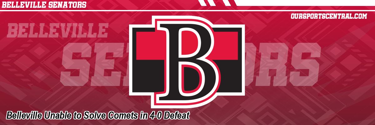 Belleville Unable to Solve Comets in 4-0 Defeat