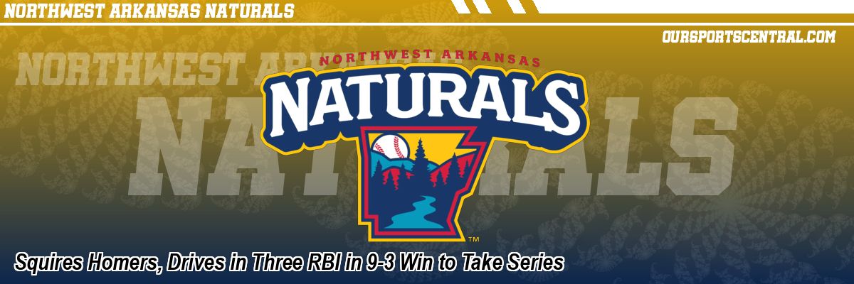 Squires Homers, Drives in Three RBI in 9-3 Win to Take Series