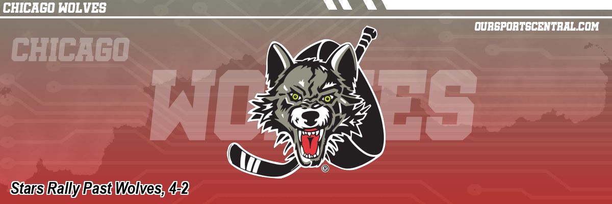 Stars Rally Past Wolves, 4-2