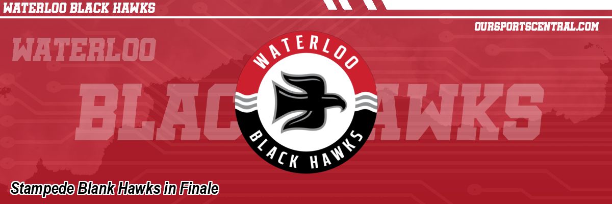 Stampede Blank Hawks in Finale