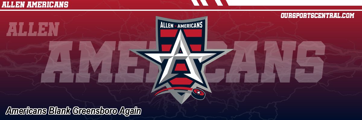Americans Blank Greensboro Again