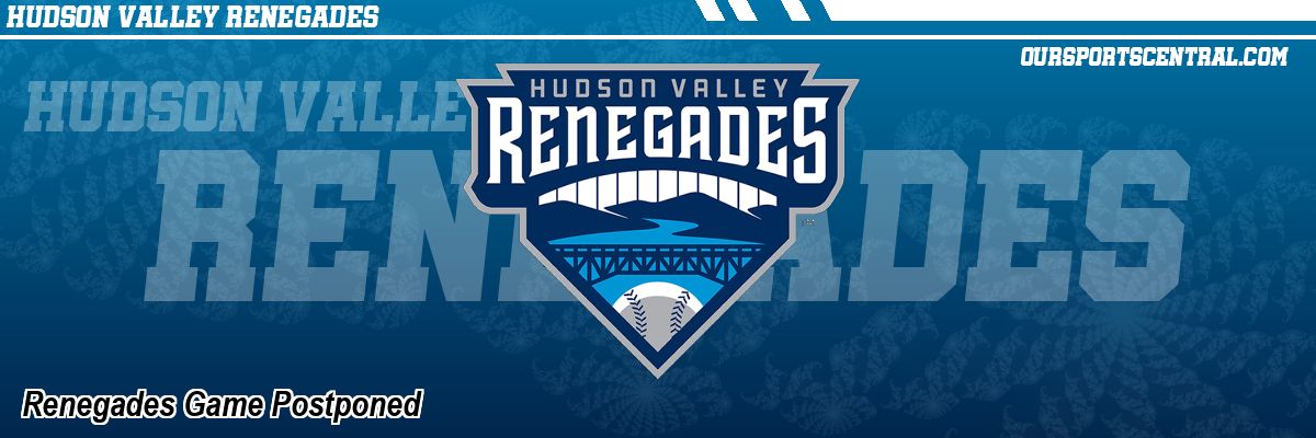 Renegades Game Postponed