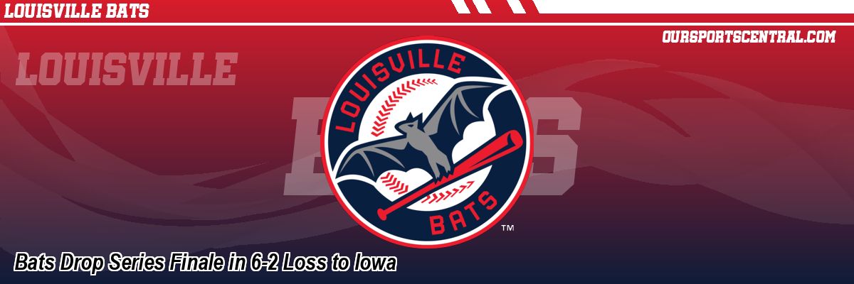 Bats Drop Series Finale in 6-2 Loss to Iowa