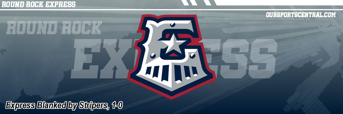 Express Blanked by Stripers, 1-0