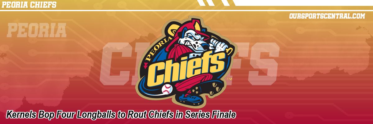 Kernels Bop Four Longballs to Rout Chiefs in Series Finale