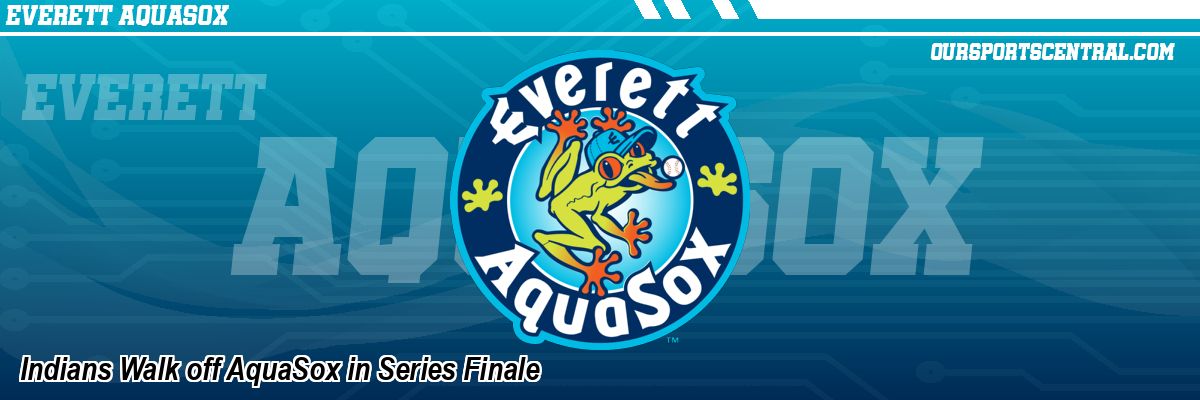 Indians Walk off AquaSox in Series Finale