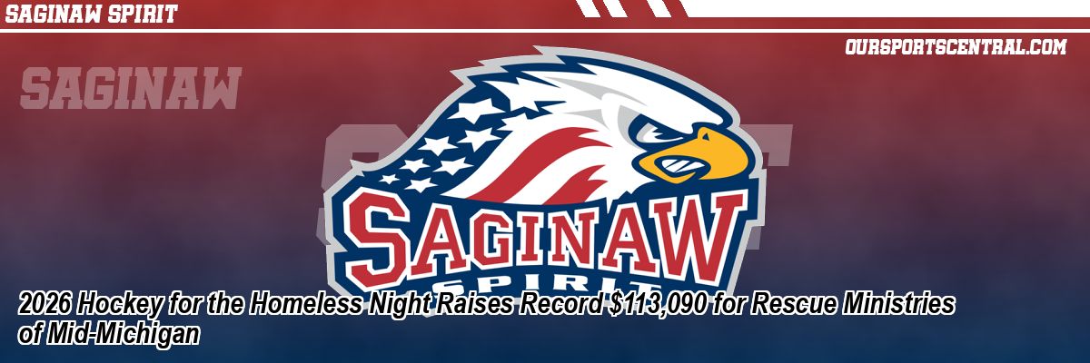 2026 Hockey for the Homeless Night Raises Record $113,090 for Rescue Ministries of Mid-Michigan