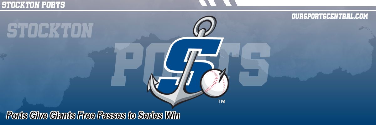 Ports Give Giants Free Passes to Series Win