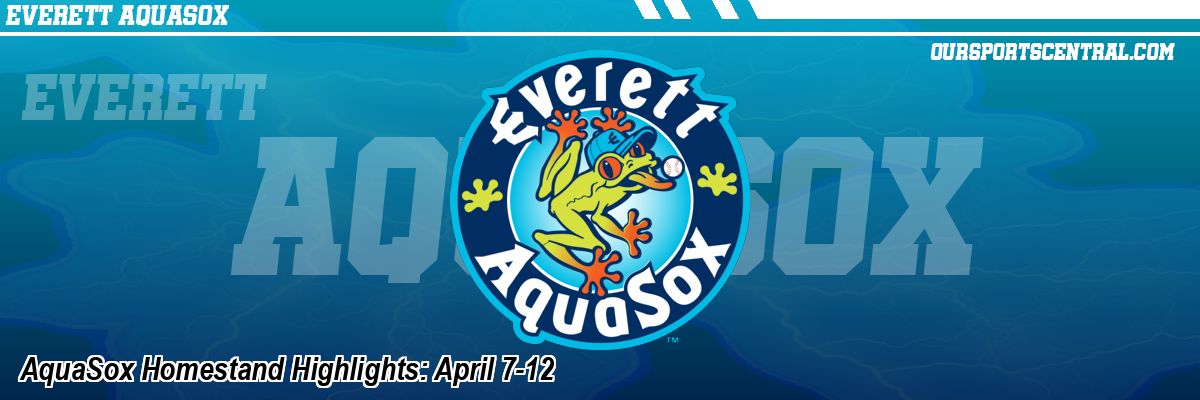 AquaSox Homestand Highlights: April 7-12