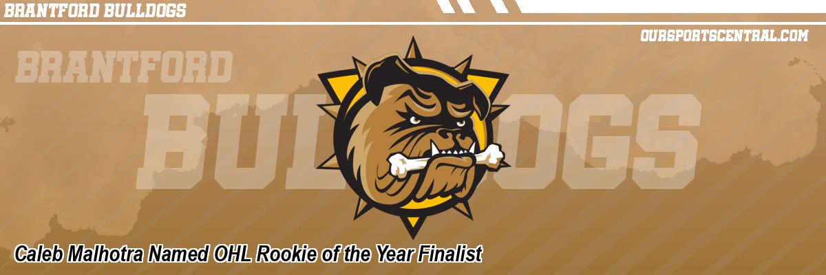 Caleb Malhotra Named OHL Rookie of the Year Finalist