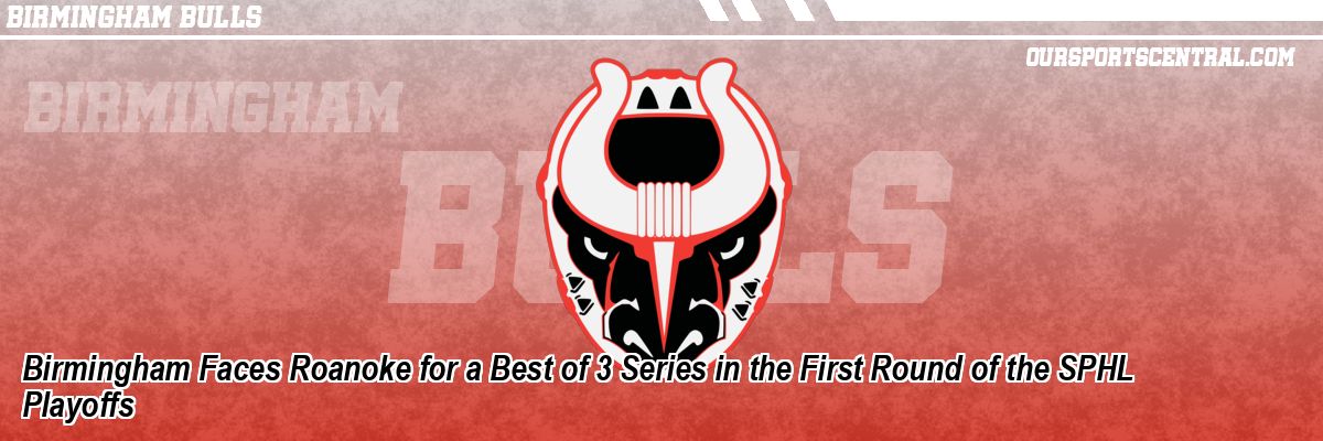 Birmingham Faces Roanoke for a Best of 3 Series in the First Round of the SPHL Playoffs